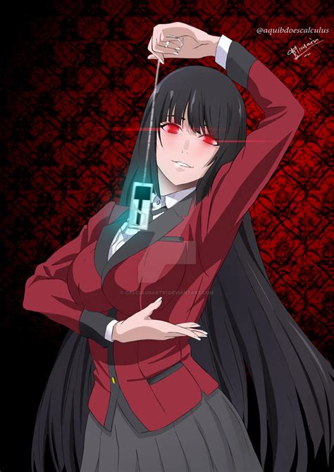 kakegurui postacie|kakegurui yumeko.